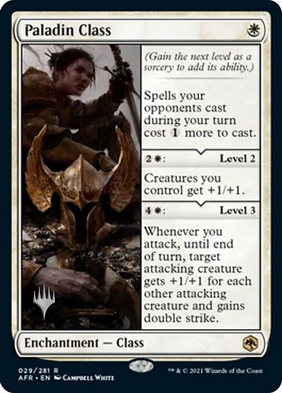 Paladin Class card art