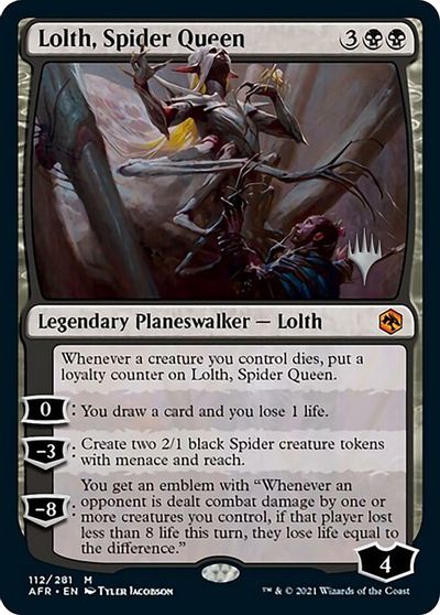 Lolth, Spider Queen card art