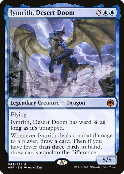 Iymrith, Desert Doom card art