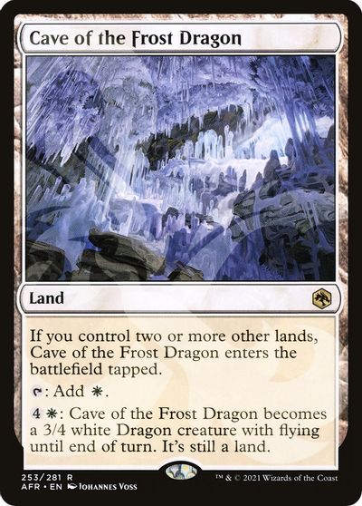 Cave of the Frost Dragon card art