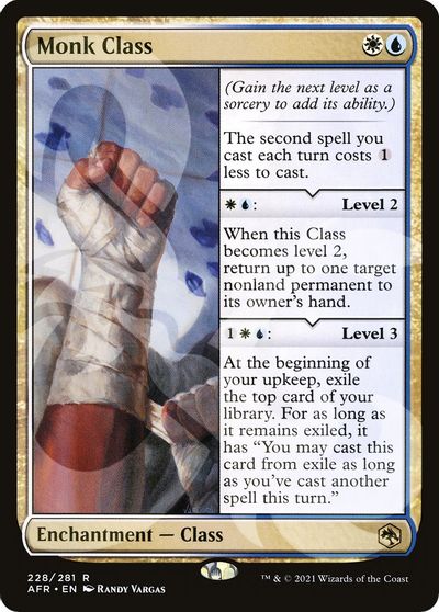 Monk Class card art