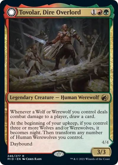 Tovolar, Dire Overlord card art