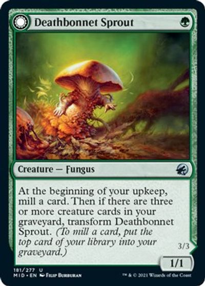Deathbonnet Sprout card art