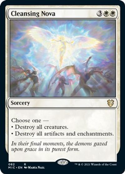 Cleansing Nova card art