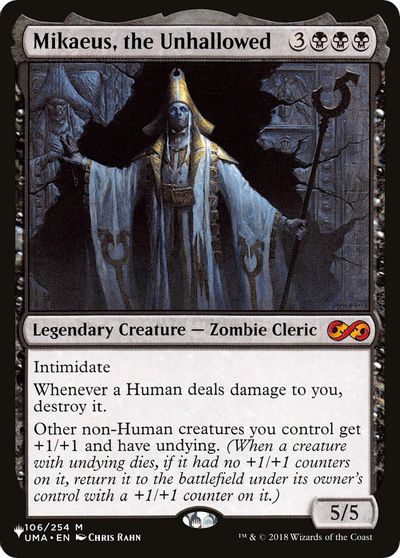 Mikaeus, the Unhallowed card art