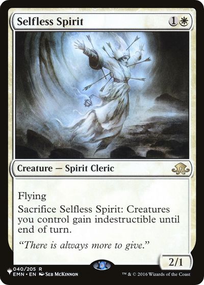 Selfless Spirit card art