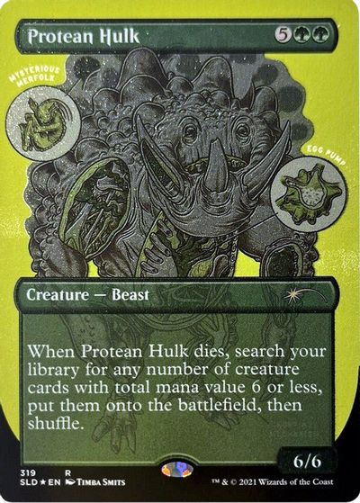 Protean Hulk (Foil Etched) card art