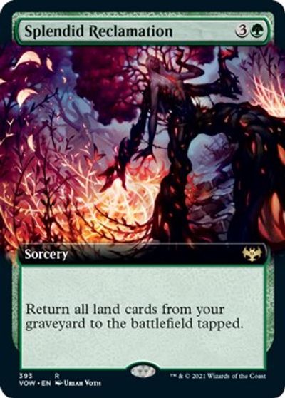 Splendid Reclamation (Extended Art) card art