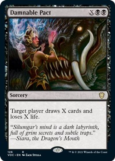 Damnable Pact card art