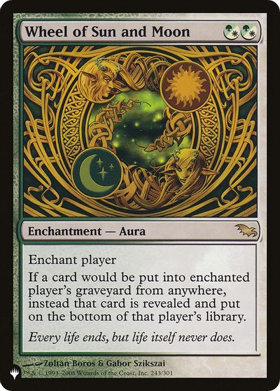 Wheel of Sun and Moon card art