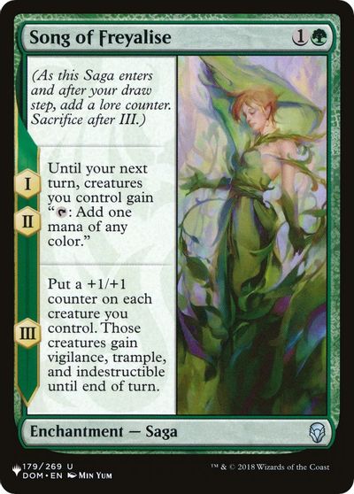 Song of Freyalise card art