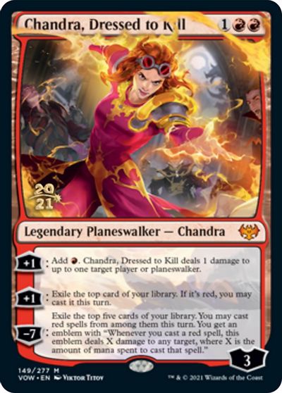 Chandra, Dressed to Kill card art