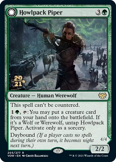Howlpack Piper card art