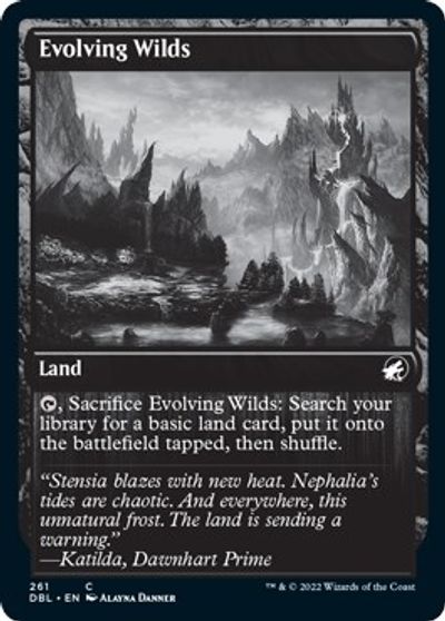 Evolving Wilds (261) card art