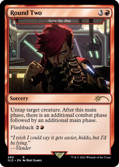 Round Two - Seize the Day card art