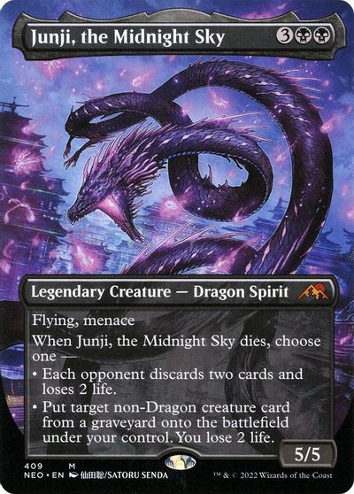 Junji, the Midnight Sky (Borderless) card art