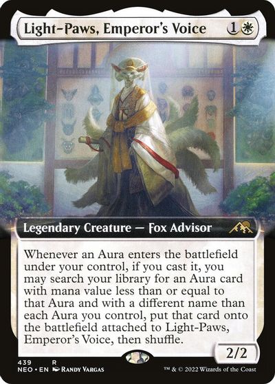Light-Paws, Emperor's Voice (Extended Art) card art
