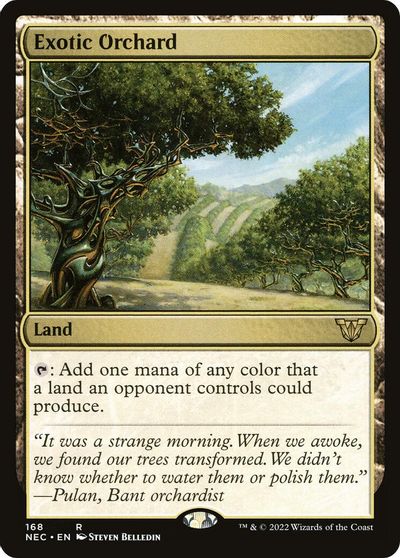 Exotic Orchard card art