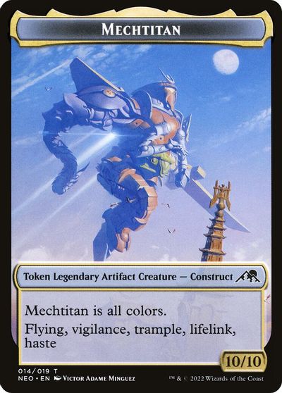 Mechtitan Token card art