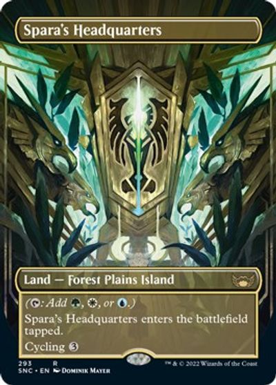 Spara's Headquarters (Borderless) card art