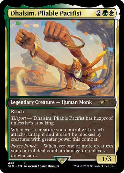 Dhalsim, Pliable Pacifist card art