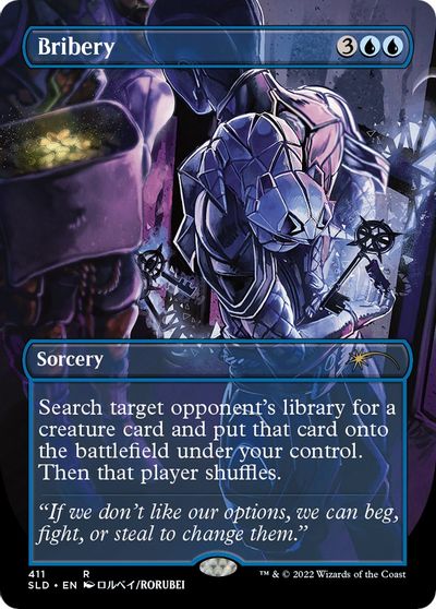 Bribery card art