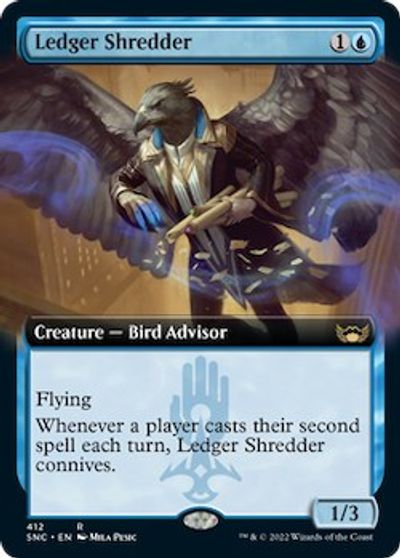 Ledger Shredder (Extended Art) card art