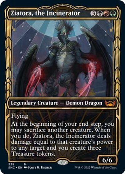 Ziatora, the Incinerator (Showcase) card art