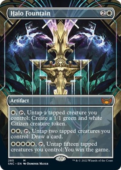 Halo Fountain (Borderless) card art