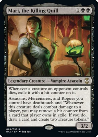 Mari, the Killing Quill card art