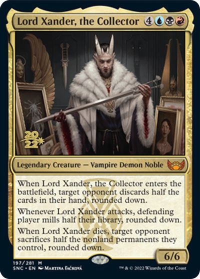 Lord Xander, the Collector card art