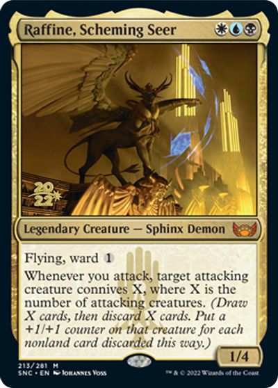 Raffine, Scheming Seer card art