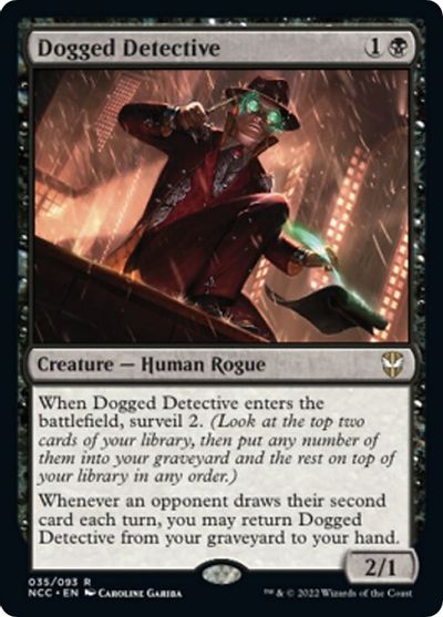 Dogged Detective card art