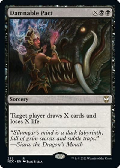 Damnable Pact card art