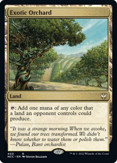 Exotic Orchard card art