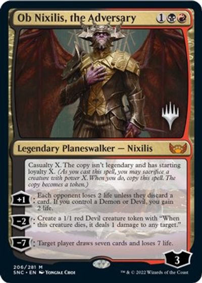 Ob Nixilis, the Adversary card art