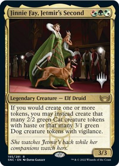 Jinnie Fay, Jetmir's Second card art