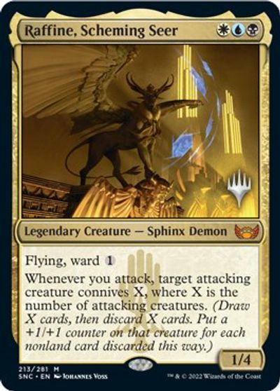 Raffine, Scheming Seer card art