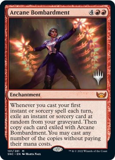 Arcane Bombardment card art