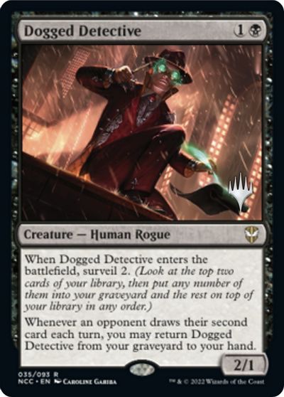 Dogged Detective card art