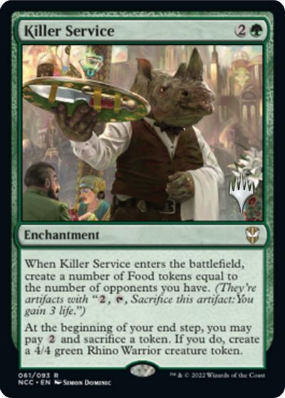 Killer Service card art