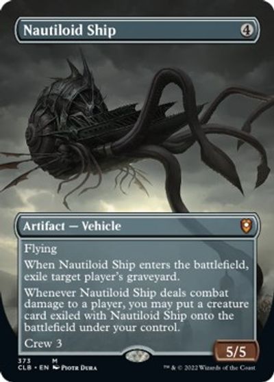Nautiloid Ship (Borderless) card art