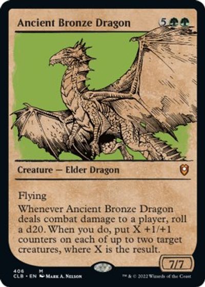 Ancient Bronze Dragon (Showcase) card art