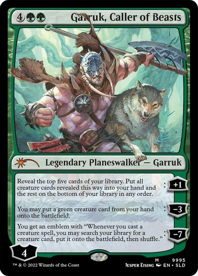 Garruk, Caller of Beasts card art