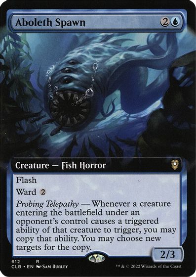 Aboleth Spawn (Extended Art) card art