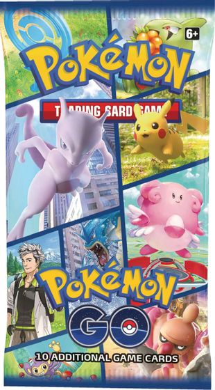 Pokemon GO Booster Pack card art
