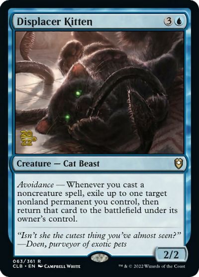 Displacer Kitten card art