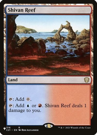Shivan Reef card art