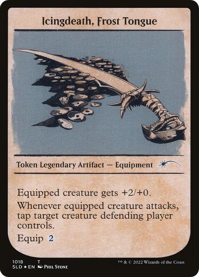 Icingdeath, Frost Tongue Token (Showcase) card art