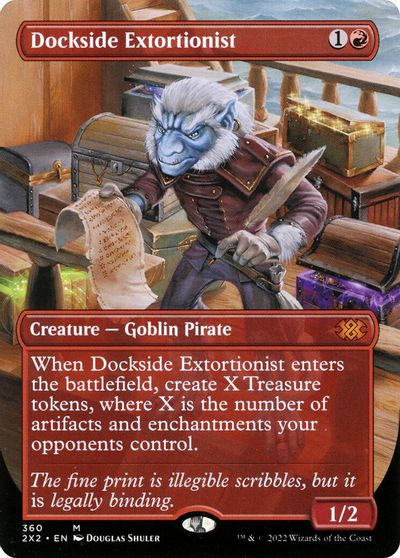 Dockside Extortionist (Borderless) card art